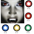 Cosplay Contact Lenses Cat Fresh Coloured Contacts Lens Colored Color Halloween Purple Alt Green Gragon Sharingan with PP Packaging